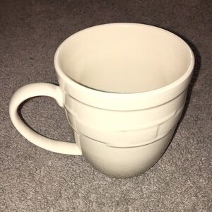 Longaberger Woven Traditions Beige Mug